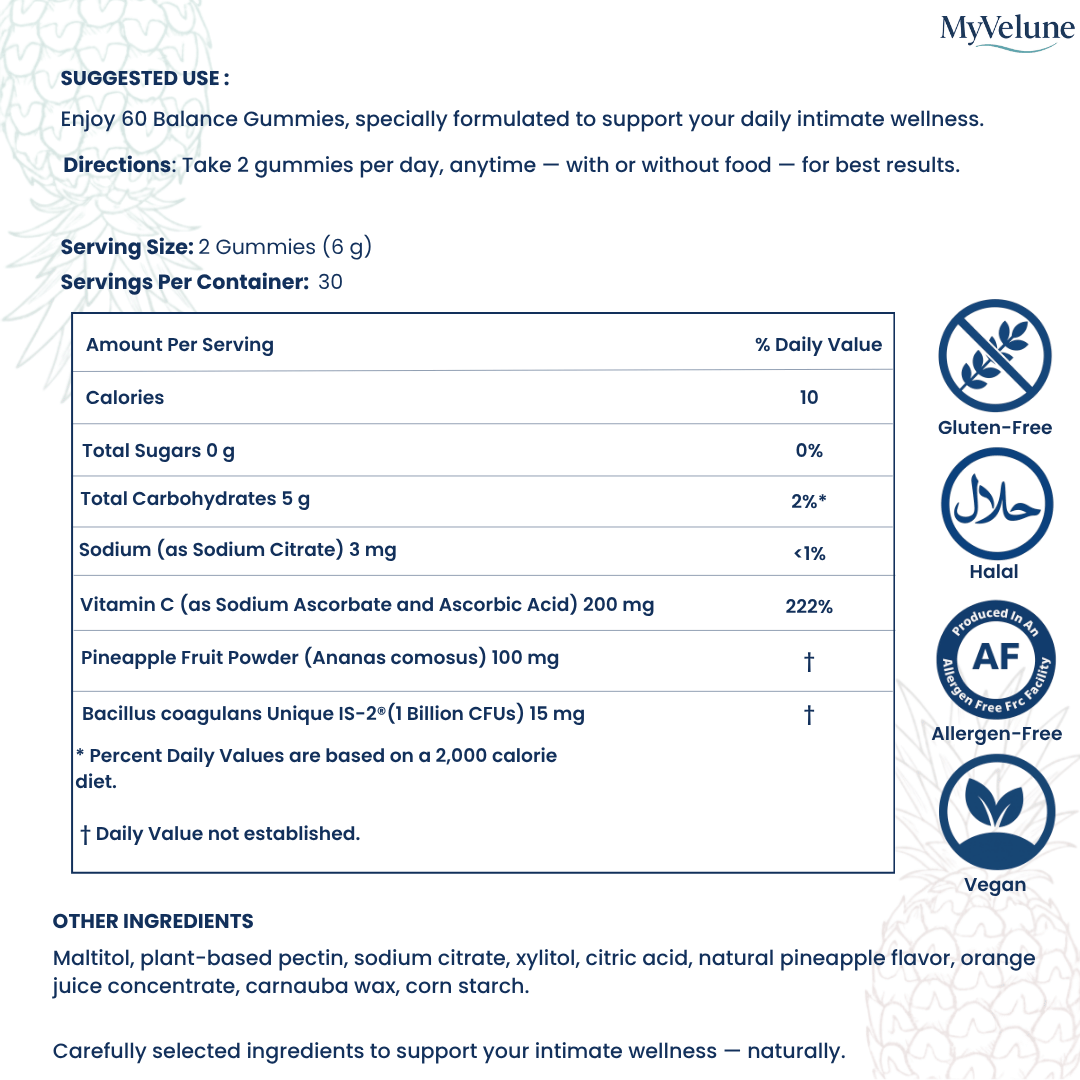 MyVelune® Balance Gummies | 2 + 1 FREE